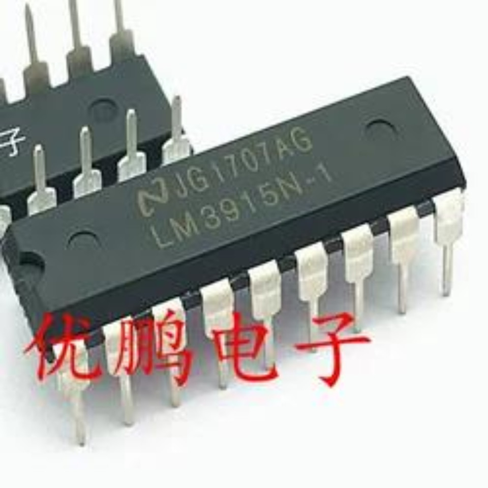5pcs/lot new LM3915N-1 DIP-18 LM3915N LM3915 IC LED bar graph display driver