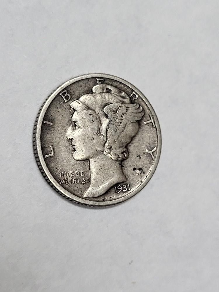 1931 Mercury Dime A