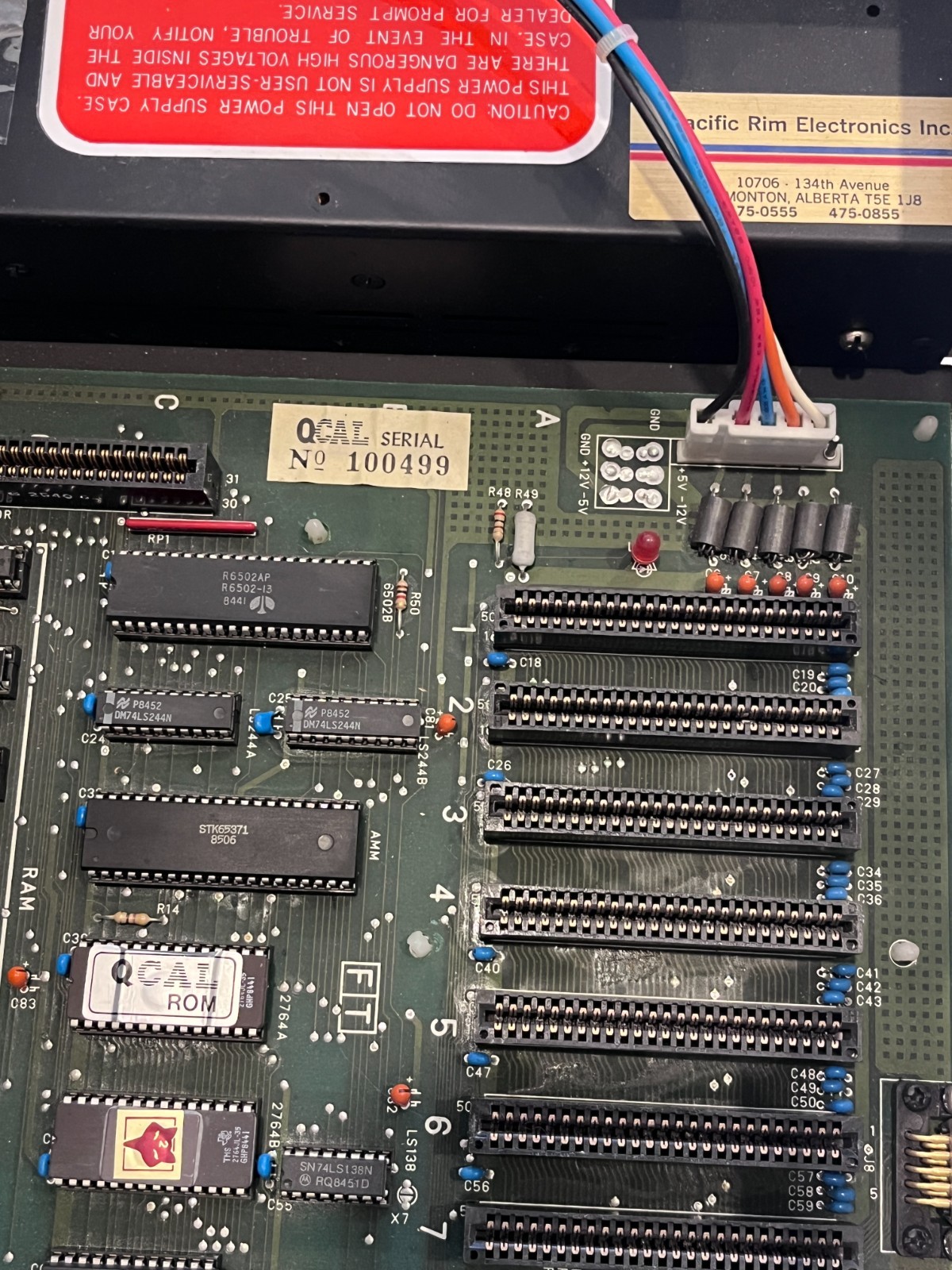 Rare Apple II Clone Dual Processor Computer Canadian Made Microcomputer QCAL 700