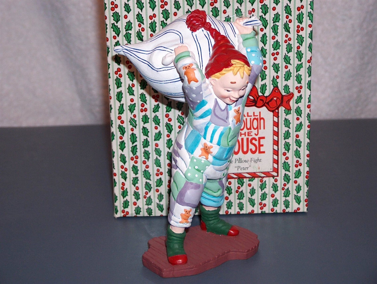DEPT 56 ALL THROUGH THE HOUSE - PILLOW FIGHT PETER