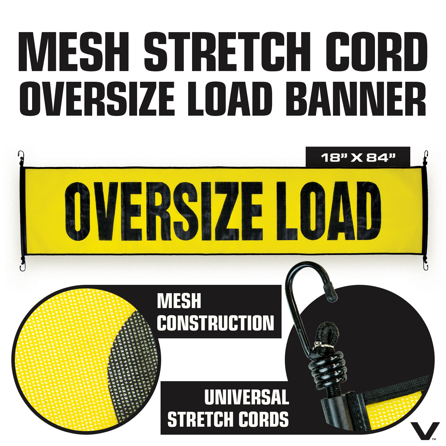 VULCAN Ultimate Oversize Load Flags, Oversize Load Signs, & Magnets Kit