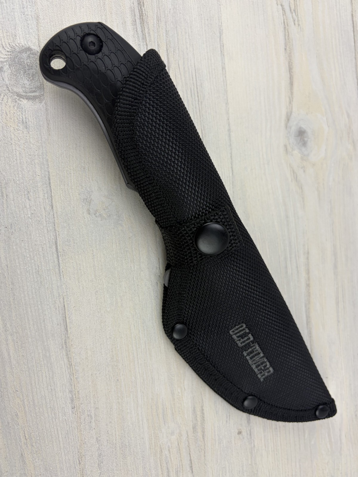 Schrade Old Timer Copperhead Guthook Fixed Blade Hunting Skinning Knife + Sheath