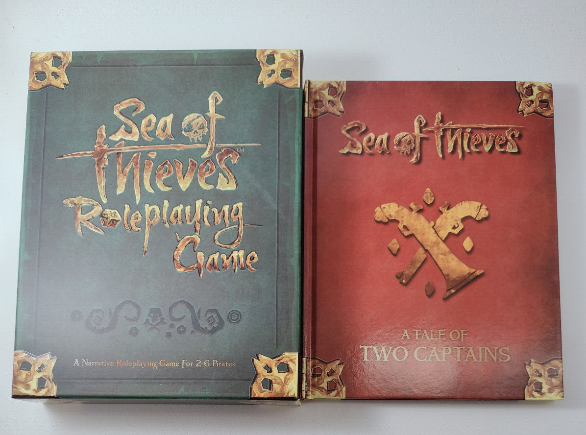 Sea of Thieves Role Playing Game & Tale of Two Captains Hardcover (Add on)