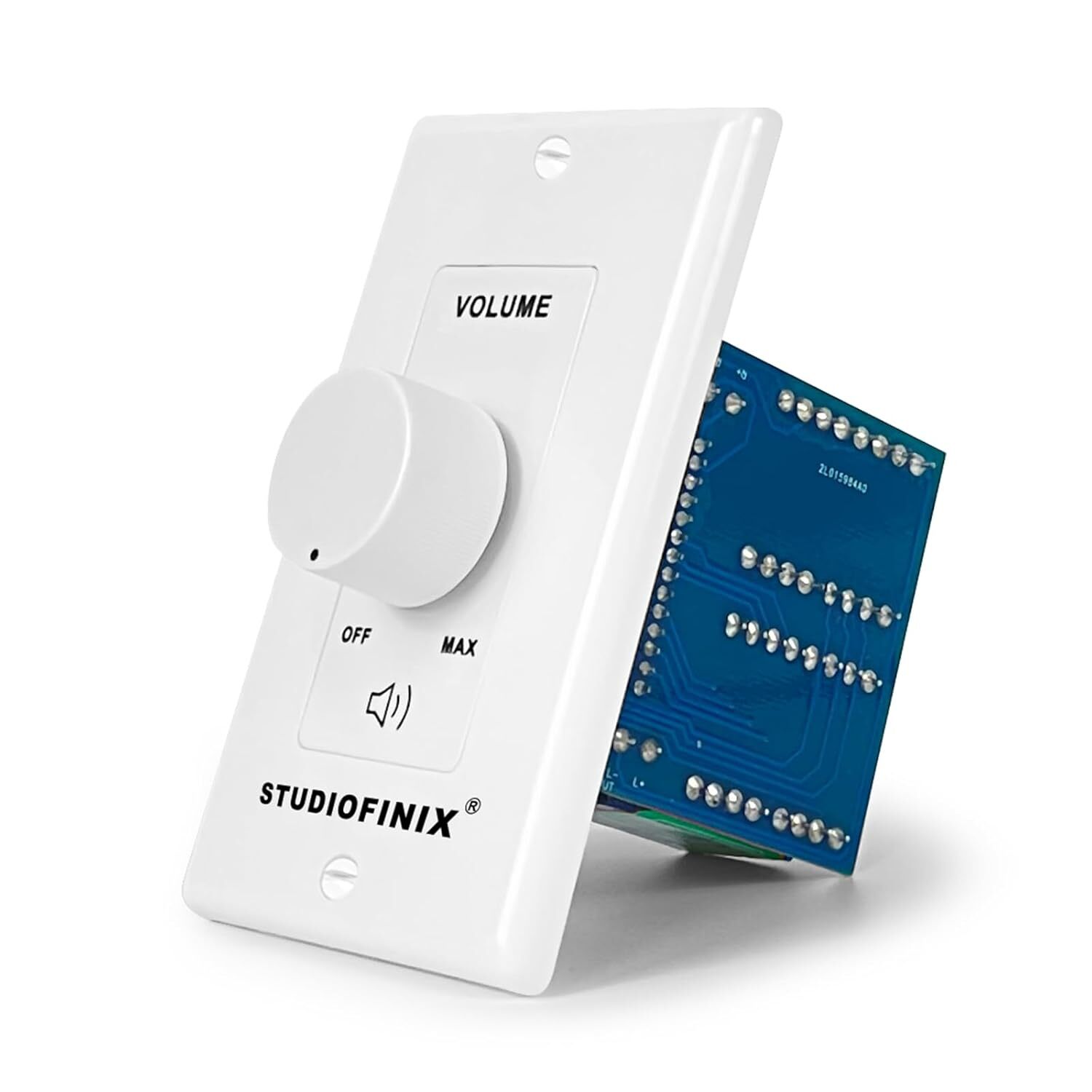 In Wall 100W Stereo Volume Control Speaker Switch Home Audio