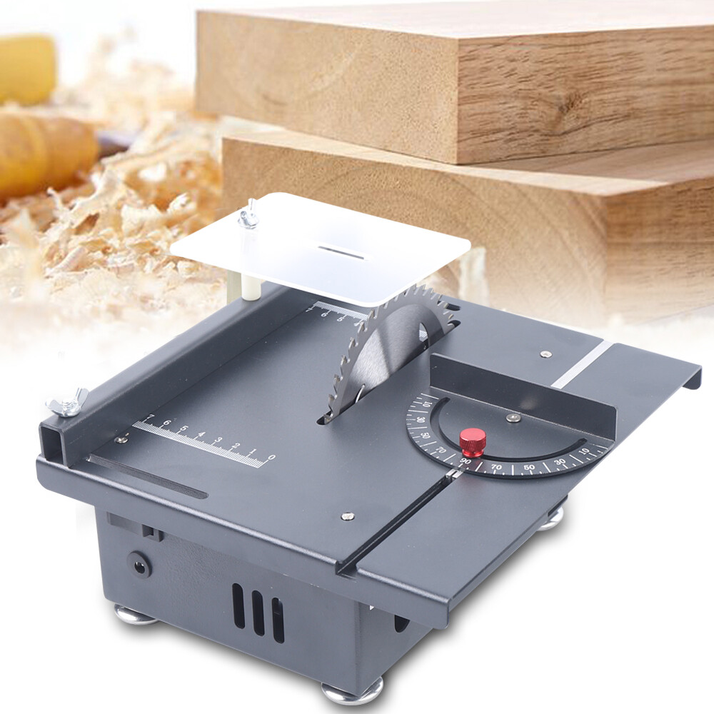 Mini Electric Table Saw DIY Woodworking Precision Cutting Bench Saw Cutting Tool