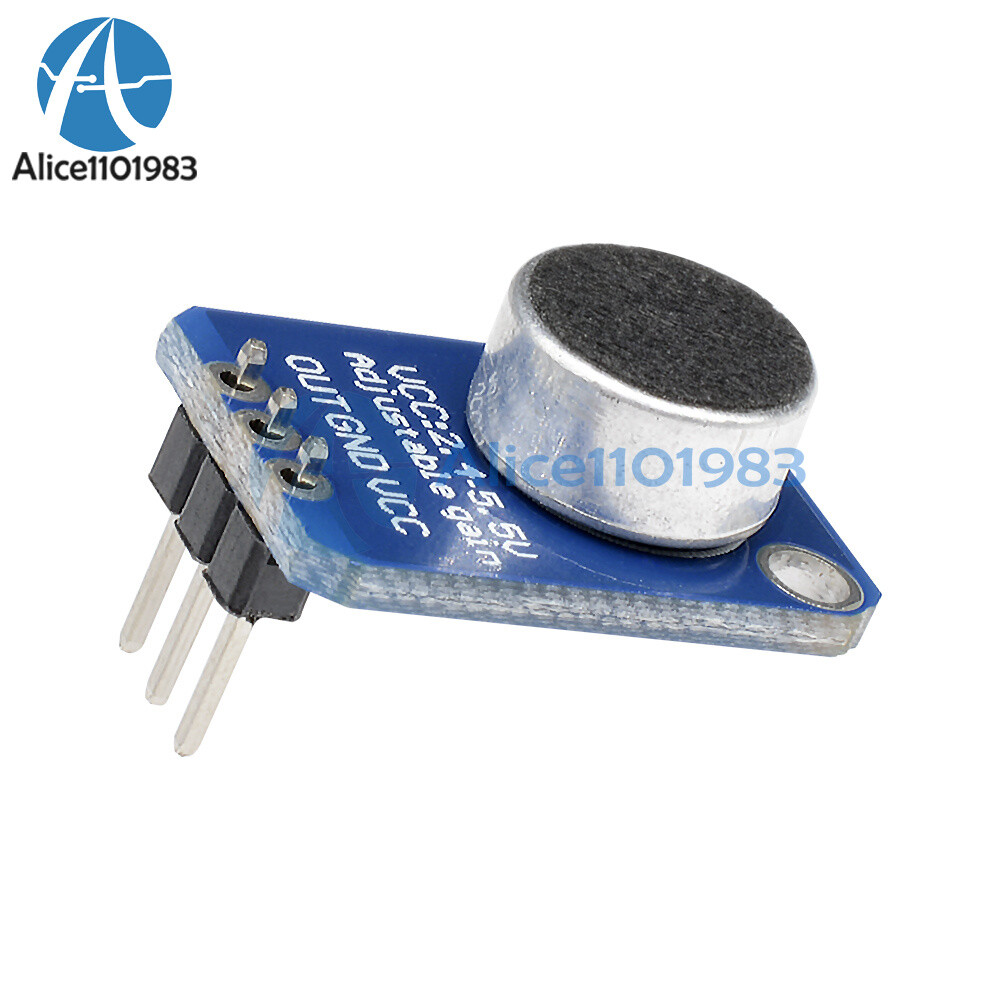 10PCS Electret Microphone Amplifier MAX4466 With Adjustable Gain For Arduino