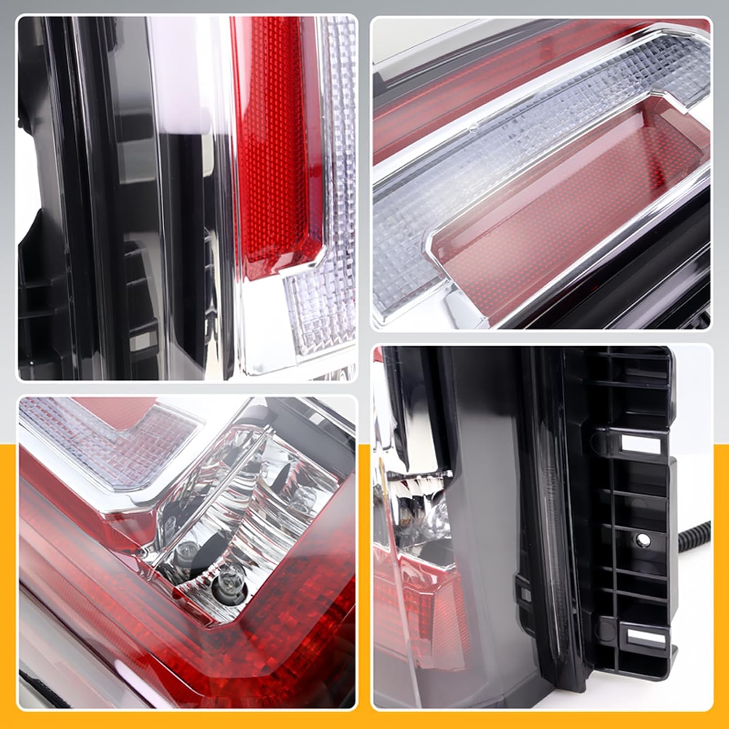 Left Driver Side LED Tail Light Assembly for 2015 2016 2017 2018 2019 2020 GMC Y