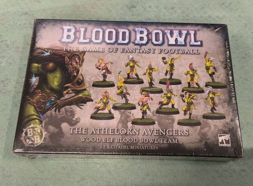 Blood Bowl Game Fantasy Football The Athelorn Avengers Wood Elf Blood Bowl Team