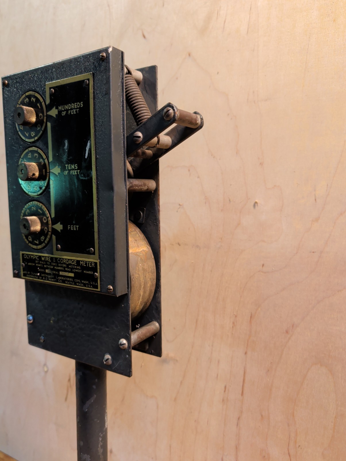 Olympic Wire And Cordage Meter Model A