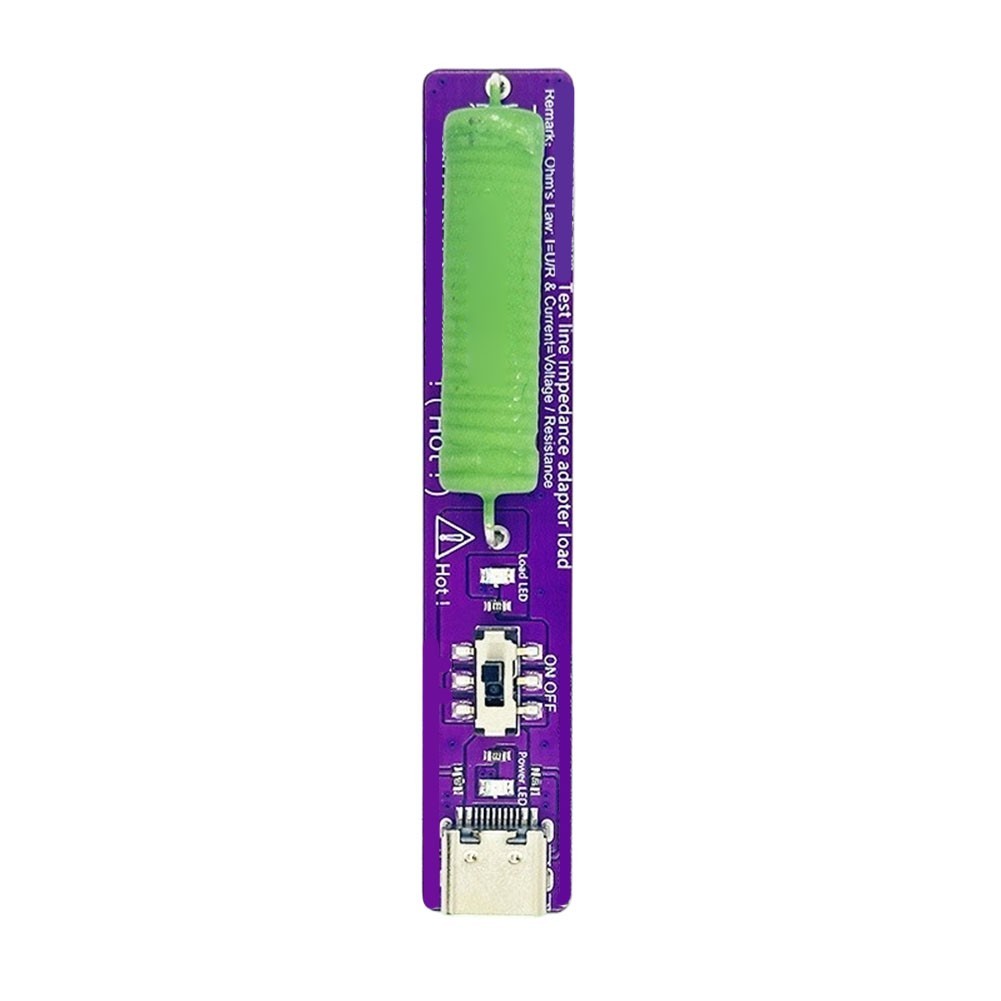 Type-C PD Load Tester for Quick One-Click Charging Performance Evaluation