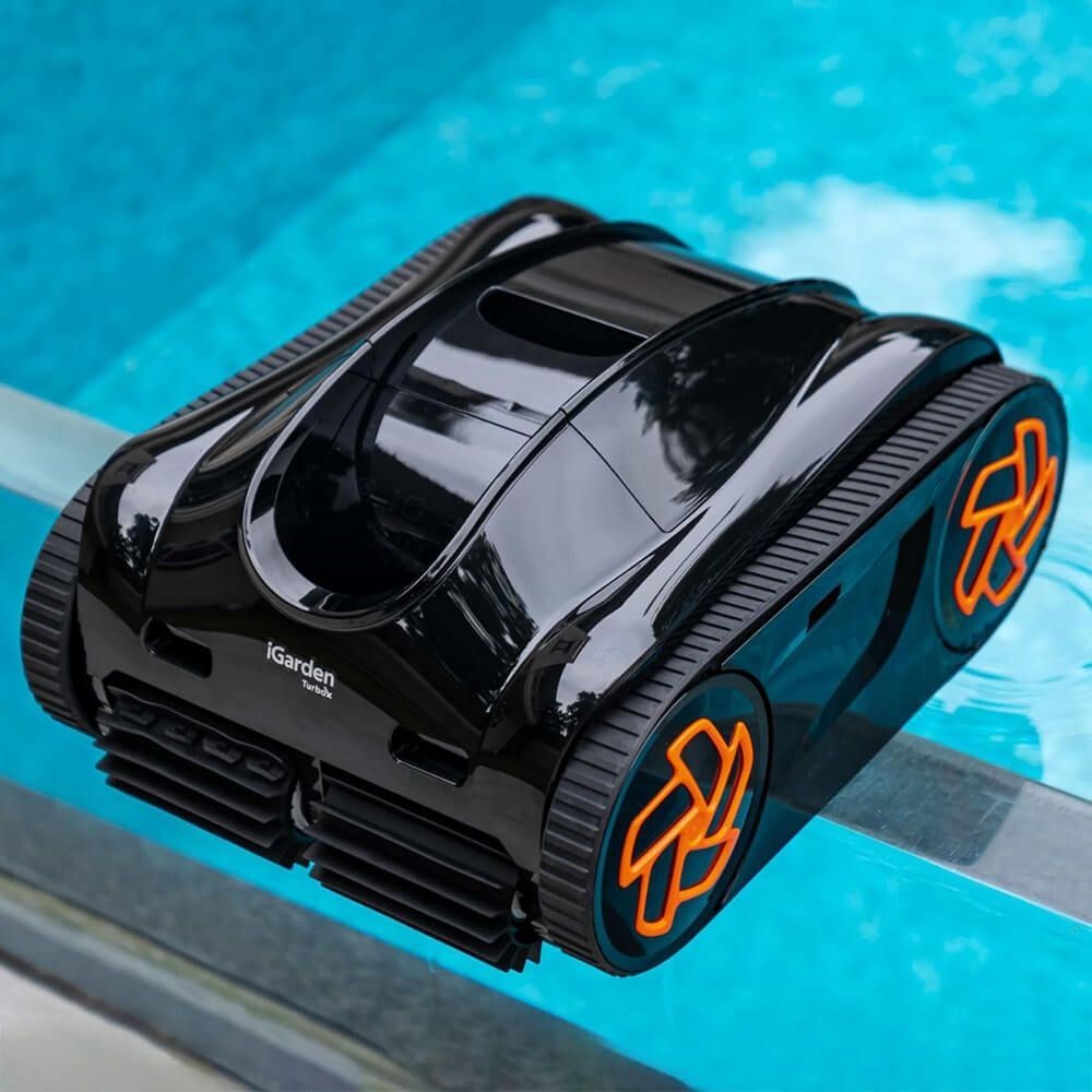 iGarden Pool Cleaner K80, 8H Cordless Robotic Pool Vacuum for Inground Pools
