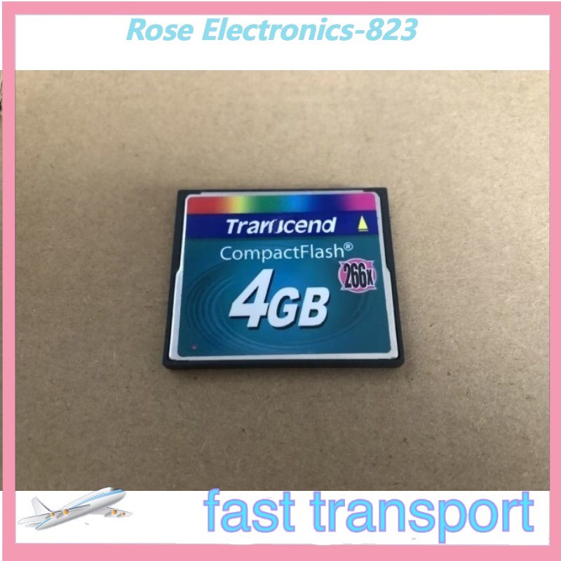 Transcend 4GB CF 266X CF card compactflash CF CARD Used
