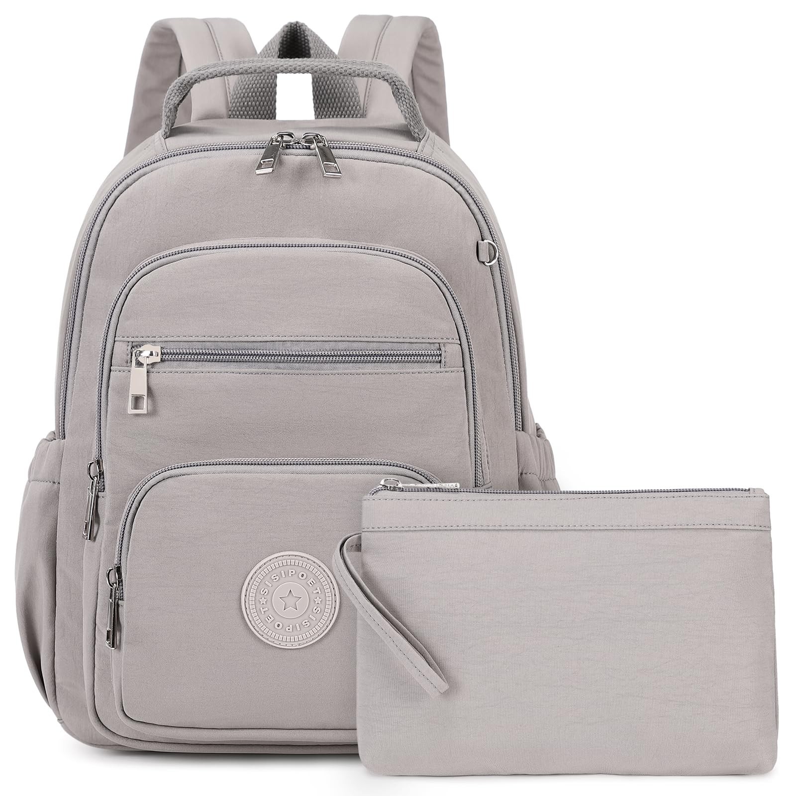 Sisipoet Small Backpack for Women, 2PCS Mini Backpack for Ladies Bookbag Purs...