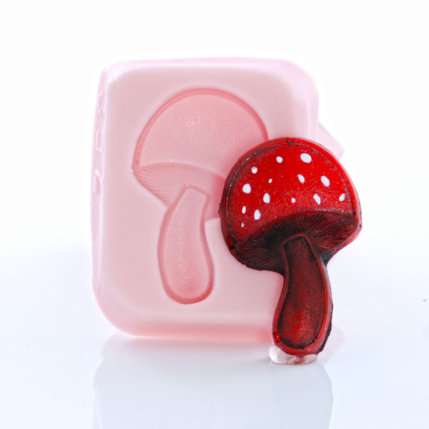 Mold Silicone Mushroom Mould Food Safe Fondant Chocolate Jewelry Resin Clay 752