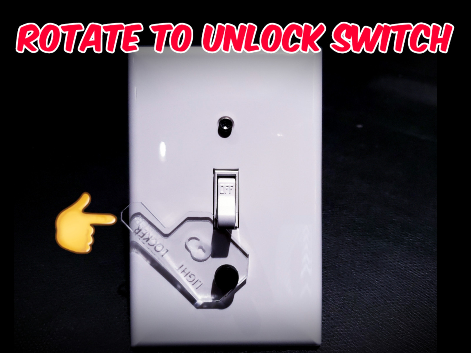 3 PACK TOGGLE LIGHT SWITCH GUARD / LOCK LOCKER FOR SWITCH - CHILD SAFETY +