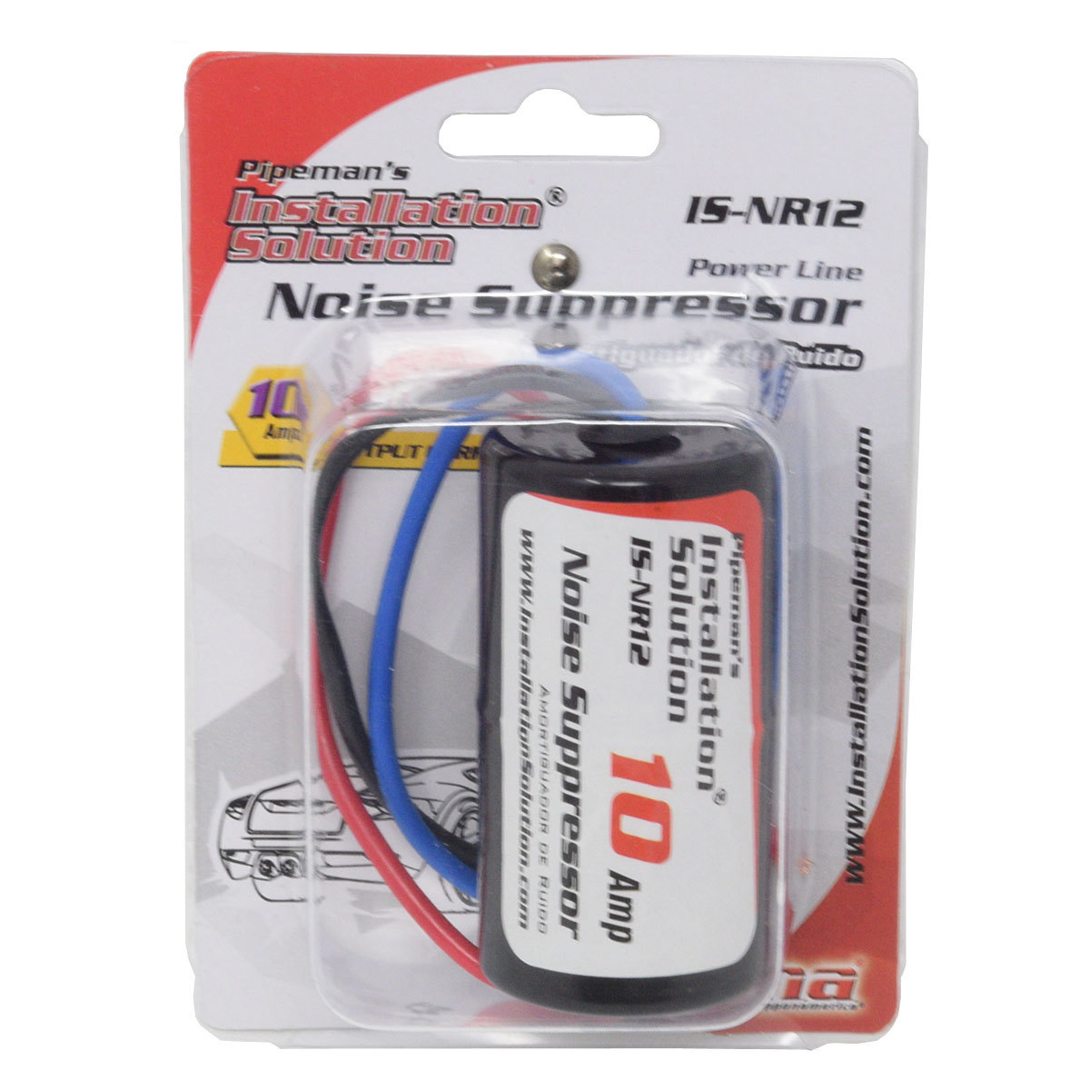 10 Amp Inline Power Noise Suppressor Filter Eliminator Isolator Universal