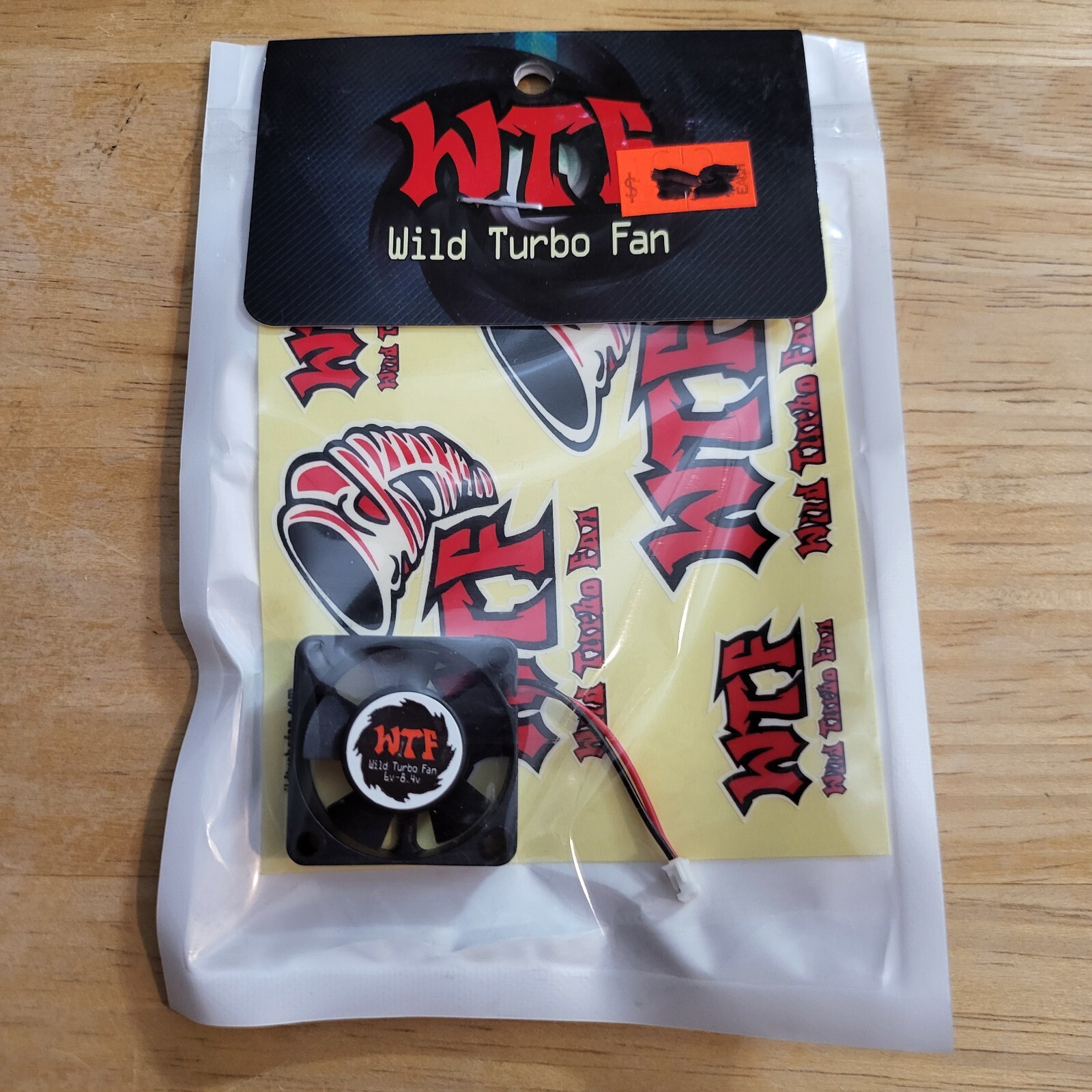 WTF Wild Turbo Fan 30mm Ultra High Speed HV ESC Cooling Fan  (NIP)