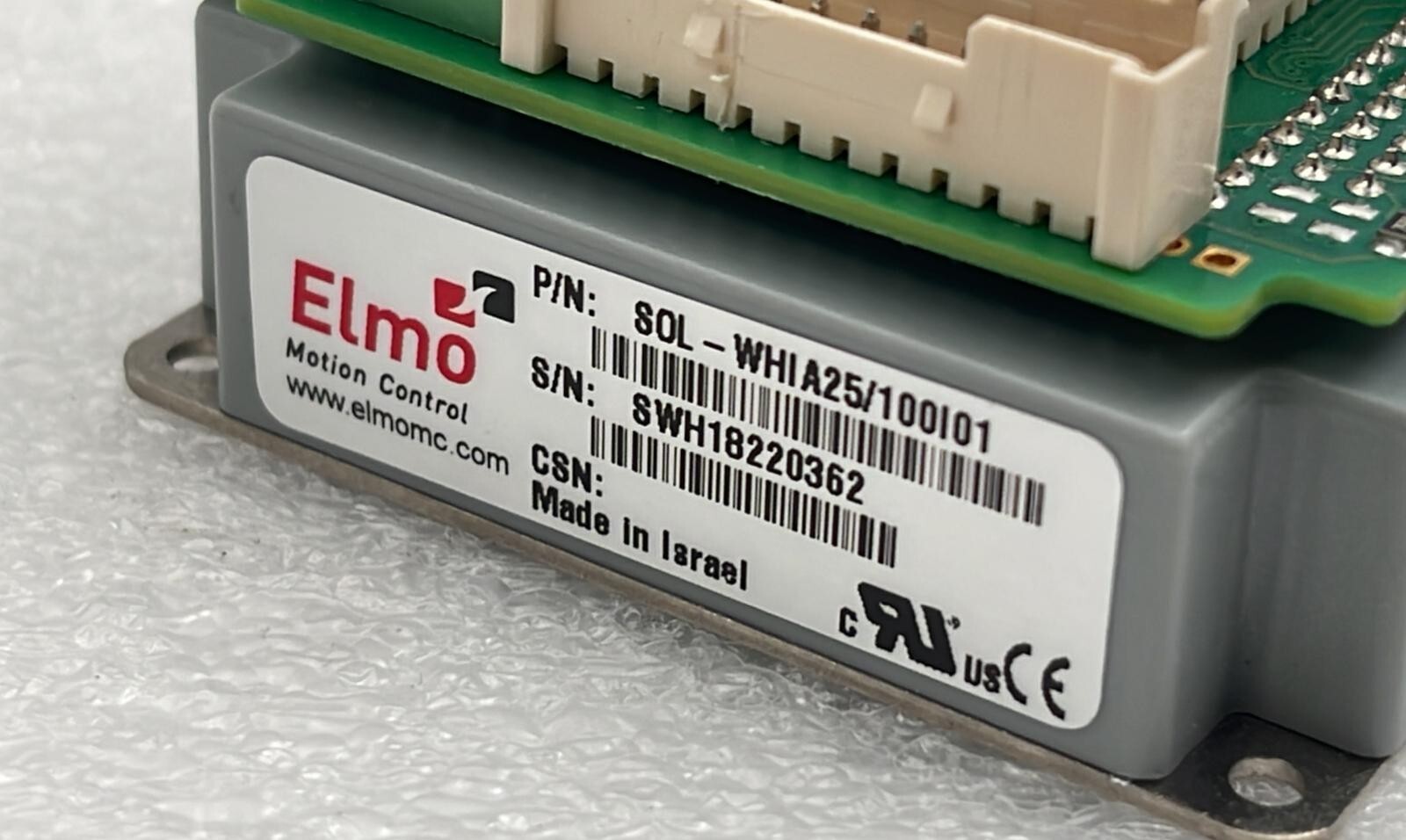 Elmo Motion Control SOL-WHIA25/100I01 Servo Drive
