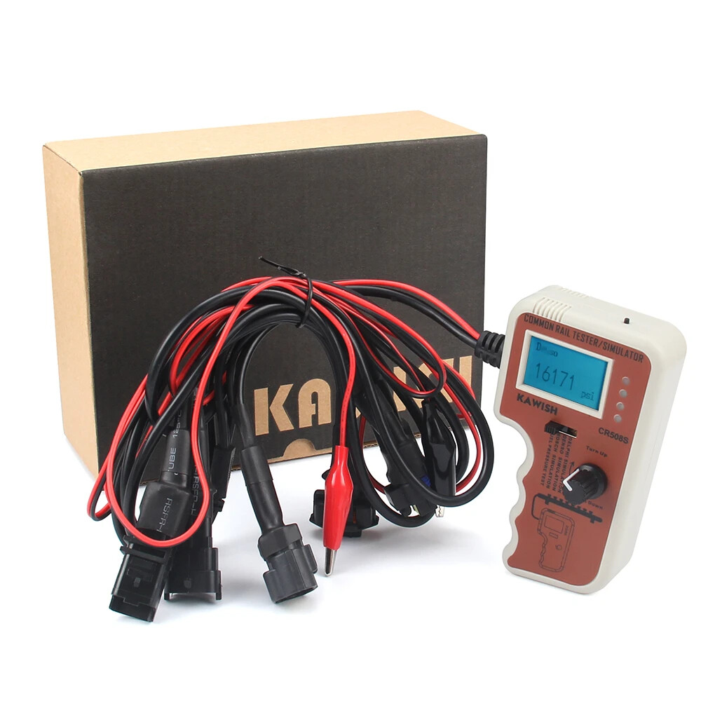 CR508S Digital Common Rail Pressure Tester Simulator for Pump Engine Diagnostic
