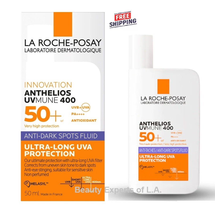 La Roche Posay Anthelios UVMune Fluide Invisible Anti-Spot SPF50+ 50ml EXP 02/29