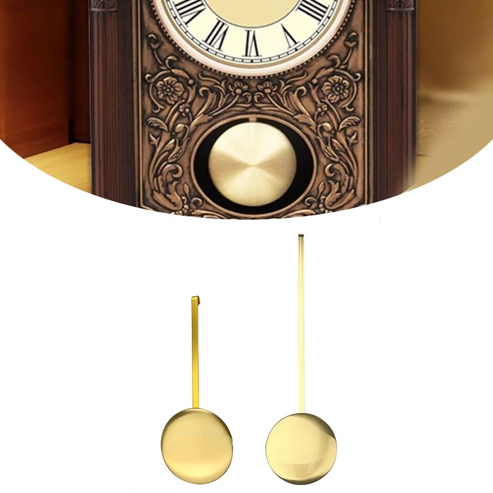 Distinctive gold pendulum accessories to elevate your wall clock design