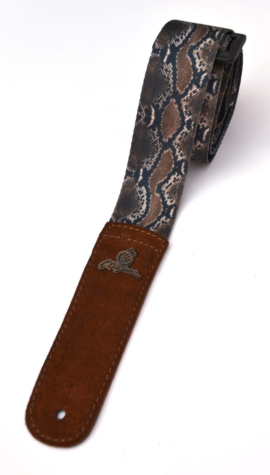 Magma Leathers 2" Soft-hand Polyester Guitar Strap Sublimation-Printed Snake