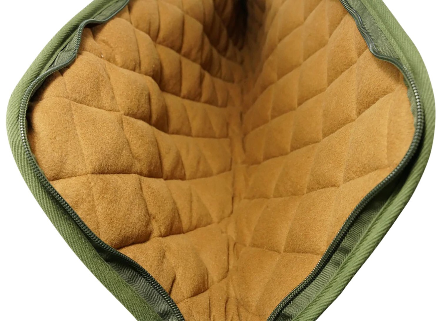 Boyt Harness 52" Green Waxed Canvas Shotgun Case Tanned Leather Accent #GCSGUS52