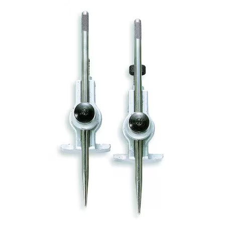 General Tools 523 Precision Adjustable Trammel, 6 In, To Beam 5/8 To 1 1/2 In