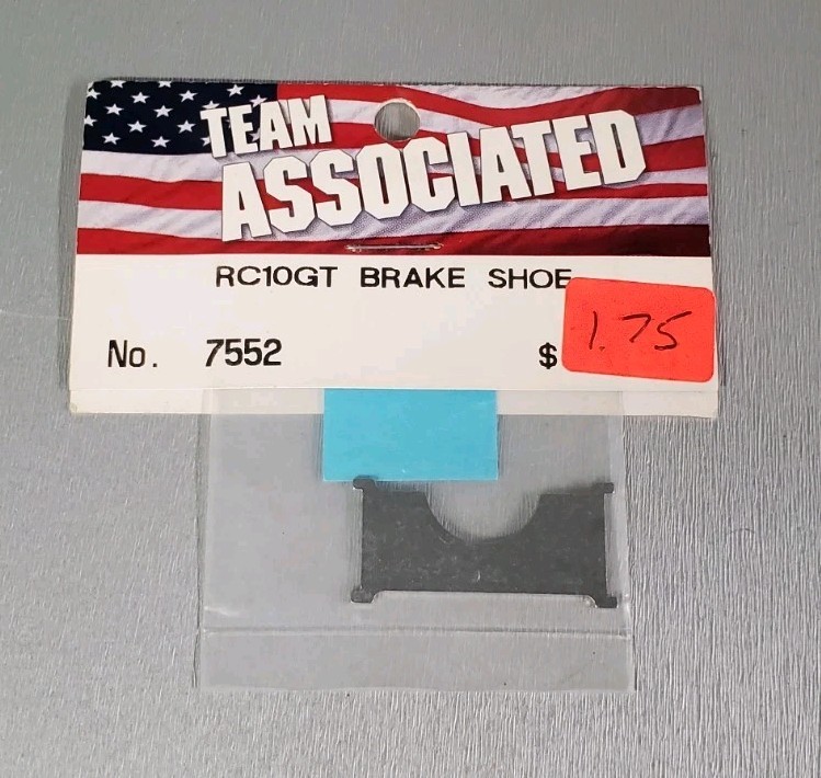 Team Associated 7552 RC10GT Brake Shoe, Vintage Rc Parts, NIB, USA