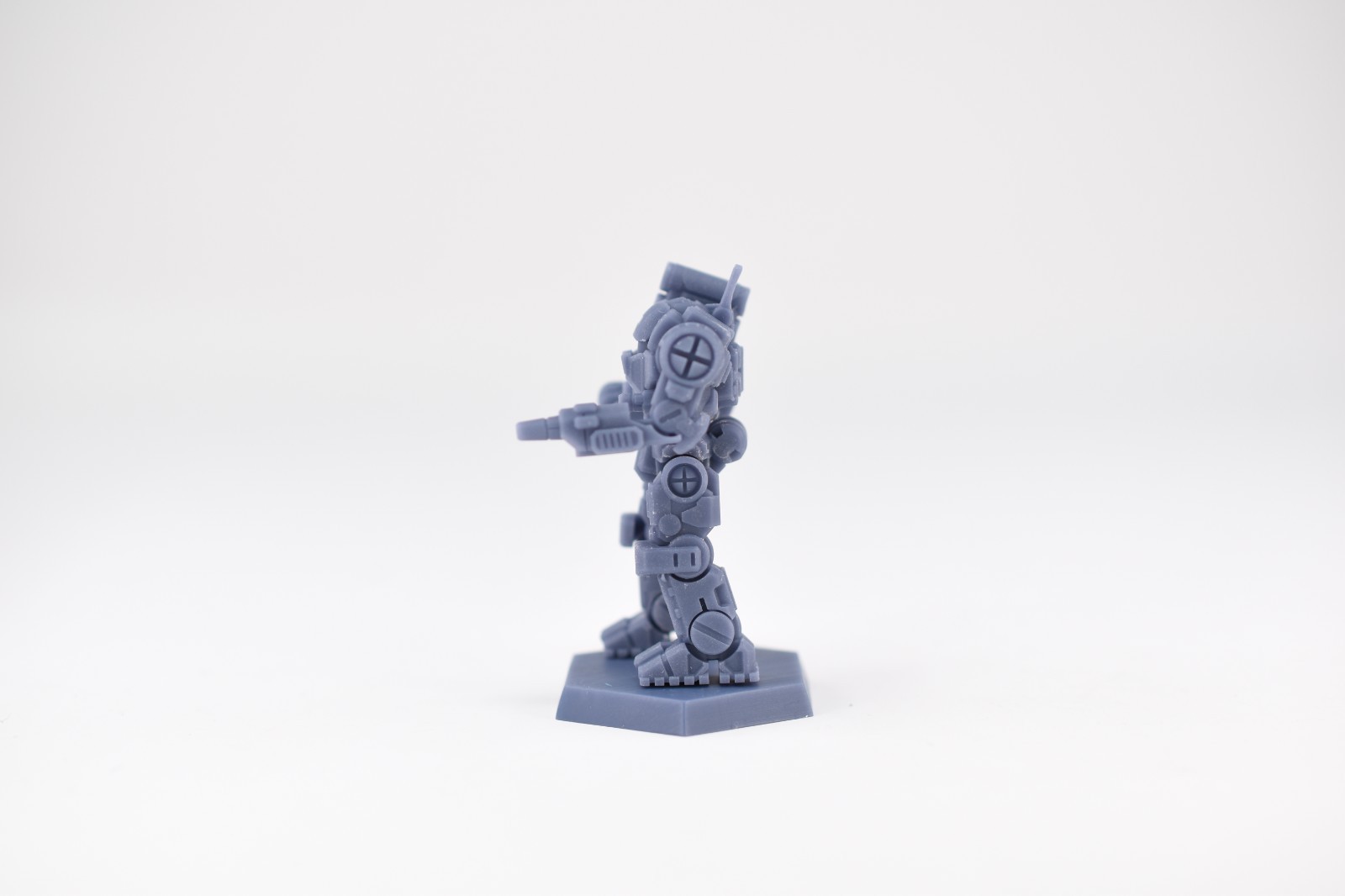 Linehodor mecha (1 model) by Sir Mortimer Bombito. 6mm, 1/285 scale print