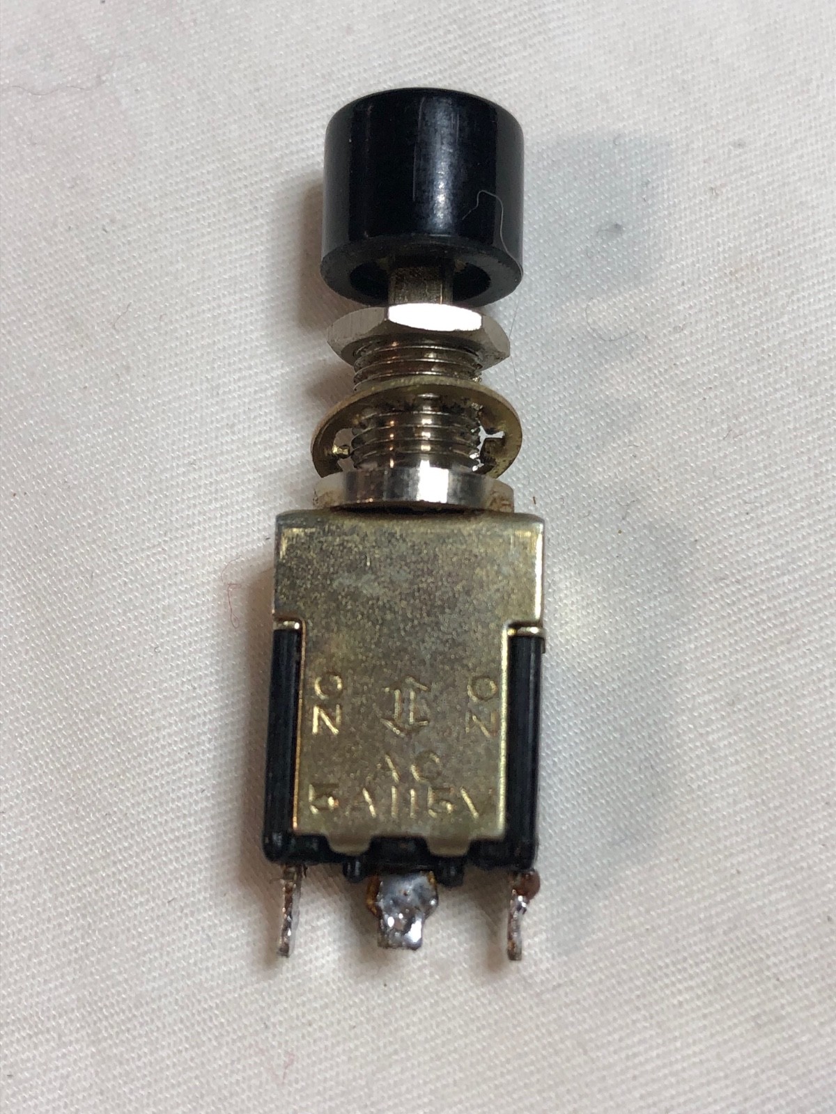 Switch, Alco Switch MSP-105E SPDT Momentary On-Off-On 5A 115V