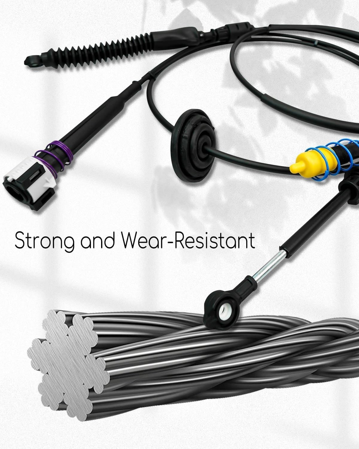 Gearshift Control Cable Replace 12477640 Fit for Chevrolet Silverado GMC Sierra