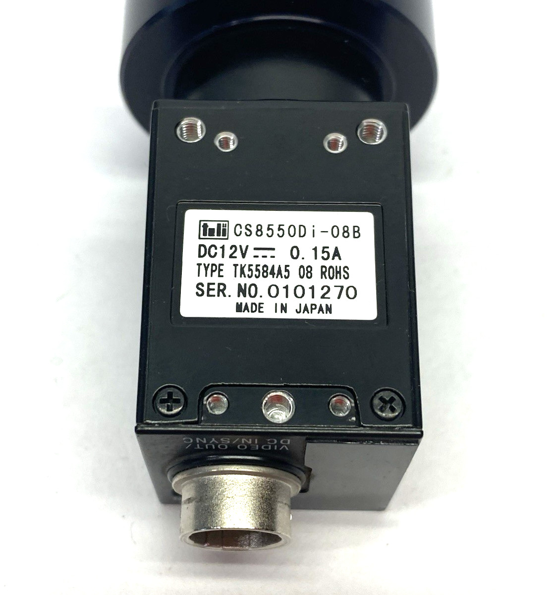 Teli CS8550Di-08B Progressive Scan CCD Camera 1/3" Asynch. Trigger TK5584A5