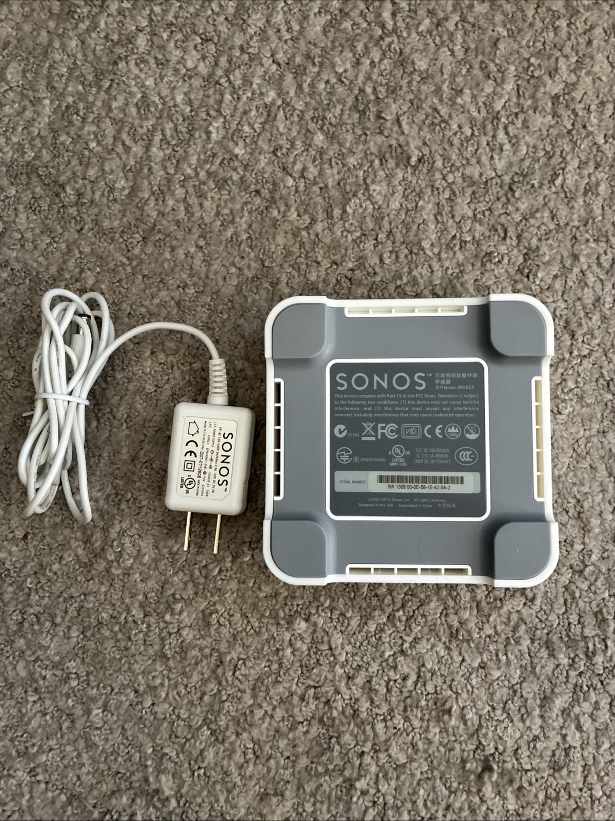 Sonos Connect Bridge N1594 With Original Plug