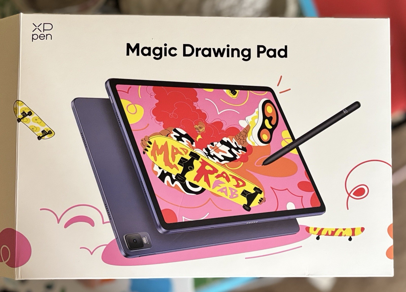NEW XPPen 12” Wireless Magic Drawing Pad 256GB Open Box + Smart Keyboard