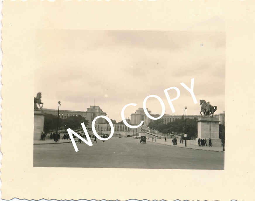 Photo WK2 France Paris View Of Place Du Trocadéro Trocadero C1.34
