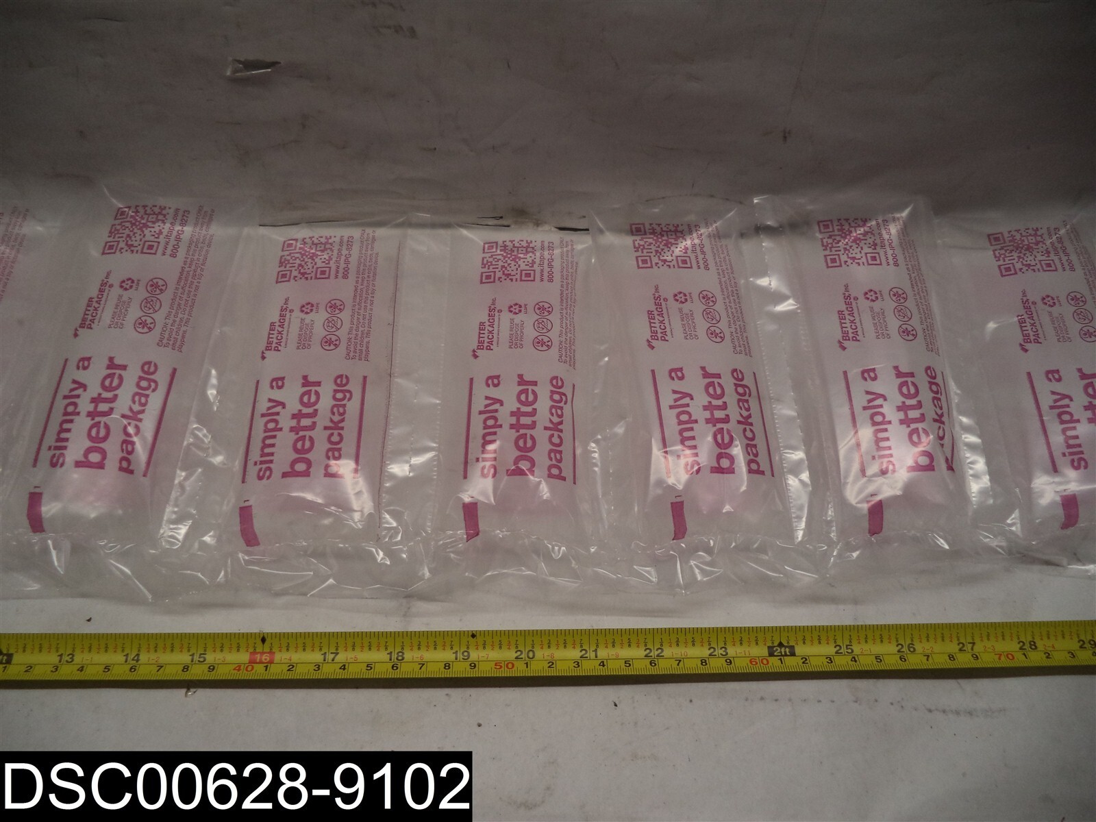 QTY=150: 74964 Sparco EZ Air Packaging Pillows 8" x 4"