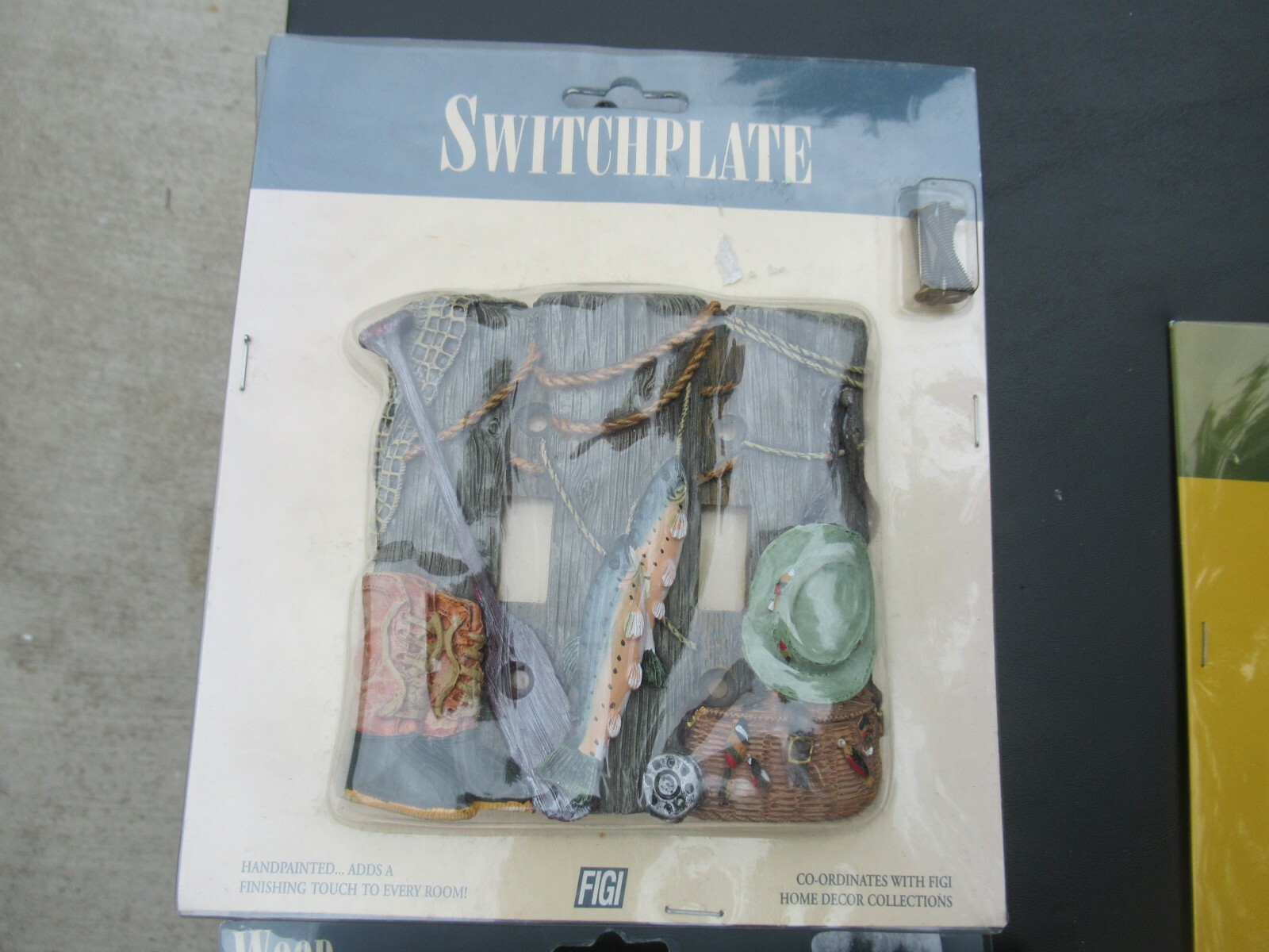 Figi Switch plate Fisherman's Shack NEW IN PACKAGE