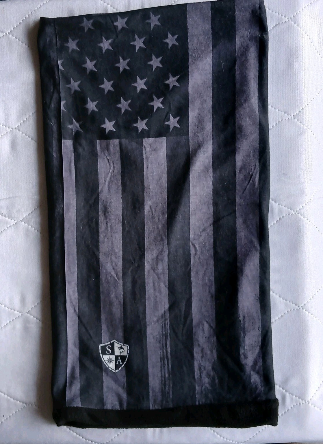Salt Armour Blackout American Flag Face Mask Shield Balaclava Neck Gaiter KIDS