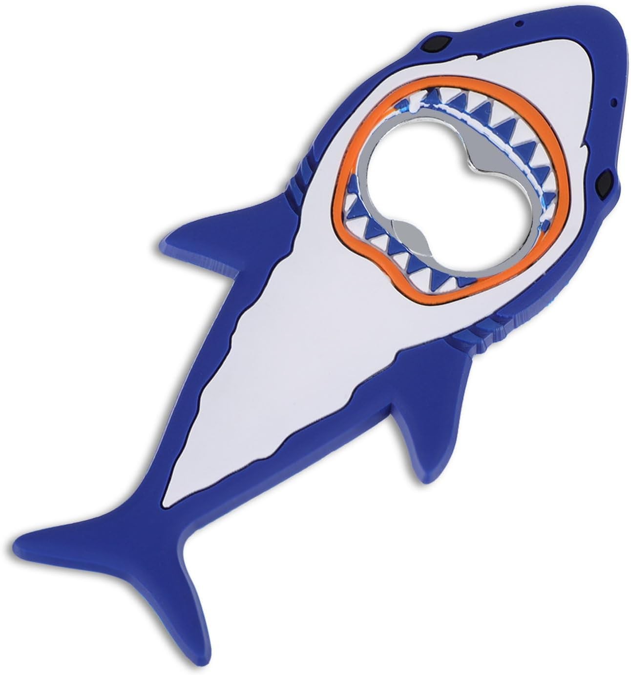 Shark Bottle Opener, Magnetic Beer Bottle Opener for Refrigerator, Silicone