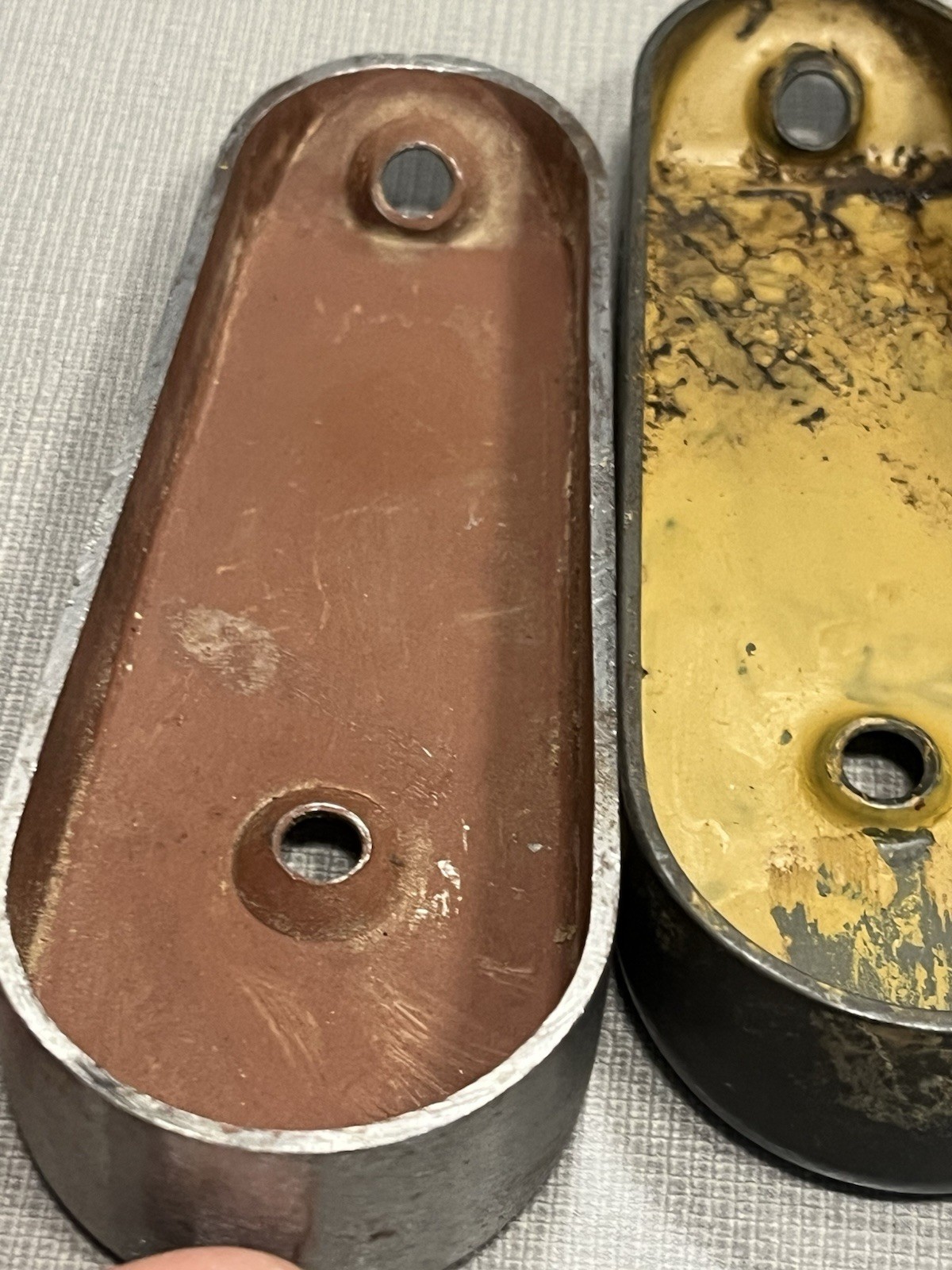 4x Original WW2 German K98k K98 Gew98 Stock Butt Plate & Screws Parts Lot