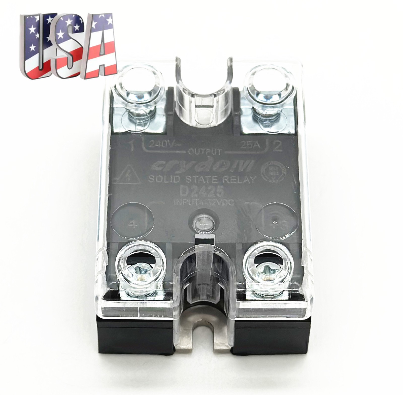 1PCS NEW CRYDOM solid state relay D2425 25A 240V~ 4-32VDC