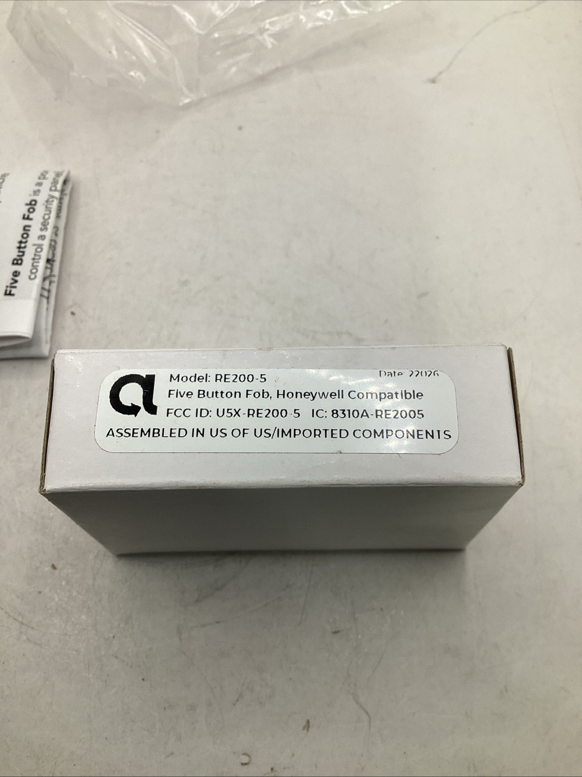 Alula RE200-5 Five Button FOB 🟣 NEW