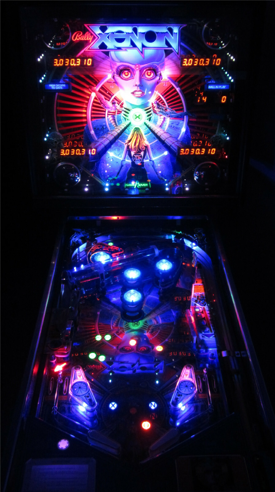 XENON Complete LED Lighting Kit custom SUPER BRIGHT PINBALL LED KIT- TEST