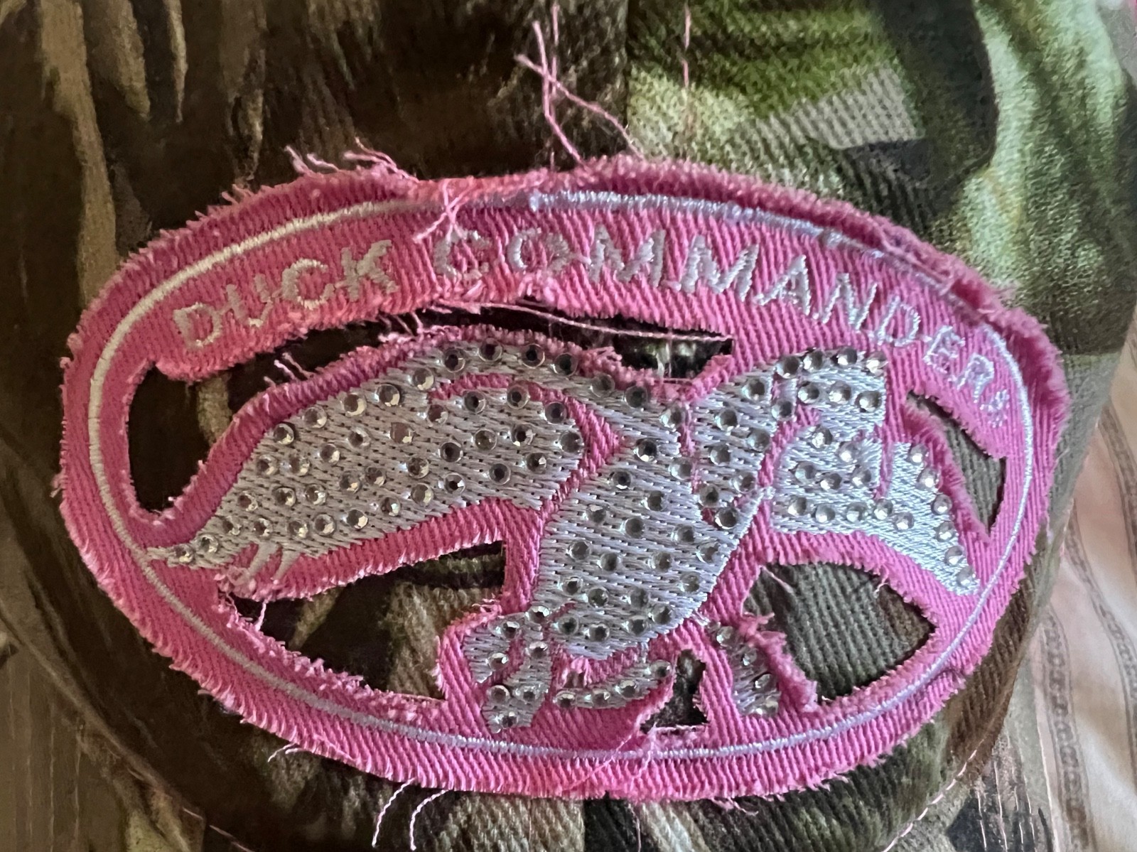 Duck Dynasty Duck Commander Women’s Pink & Camo Brand New Baseball Hat Cap