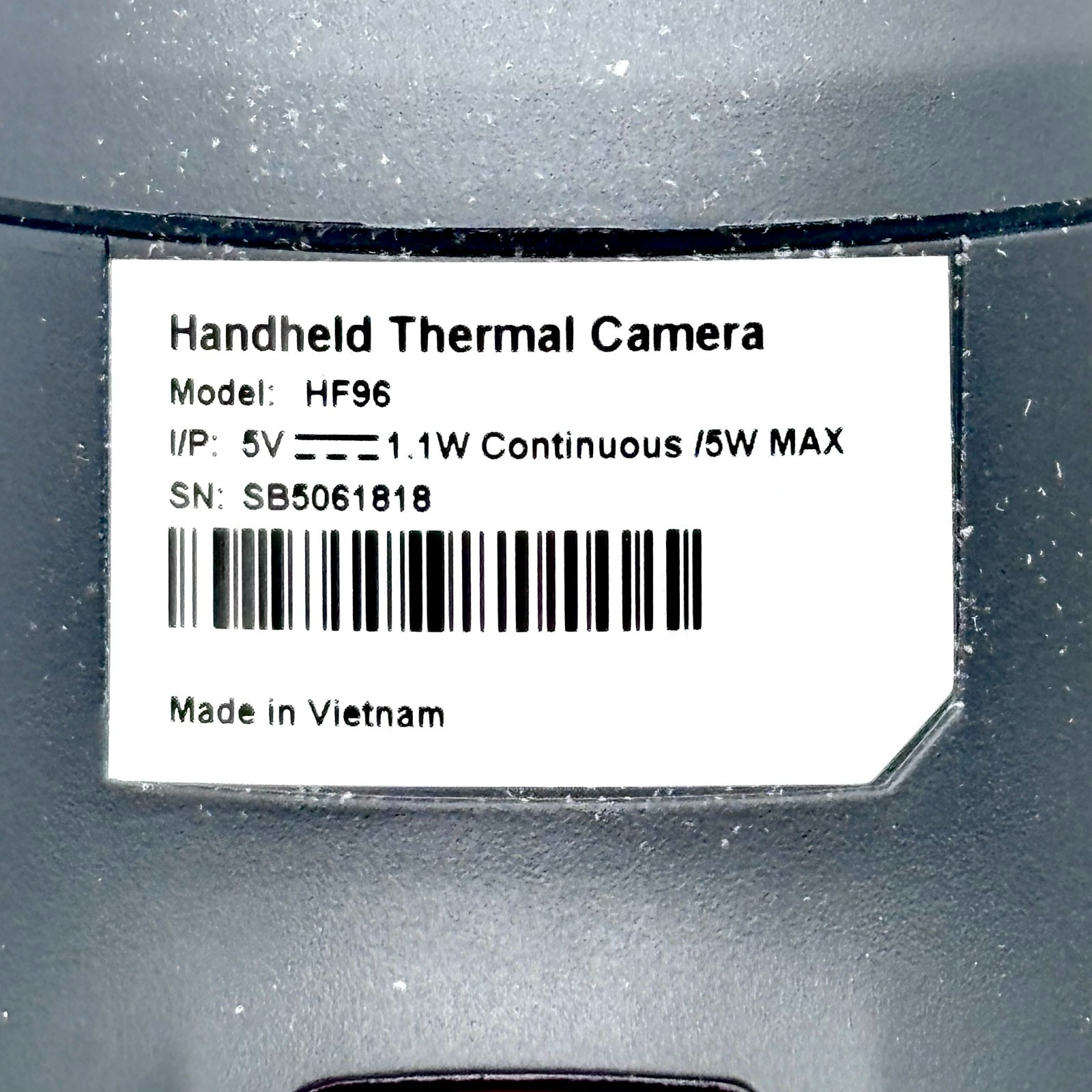 Handheld Thermal Camera HSFTOOLS (96x96 Resolution) - Model HF96