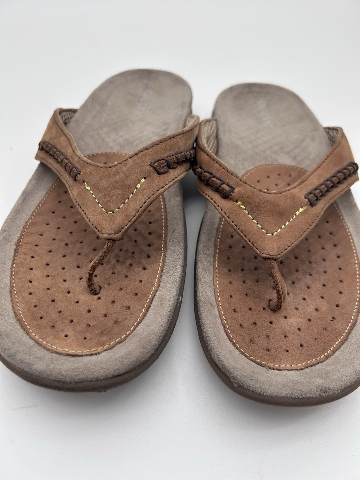 Geox Respira Mens Thong Flip Flop Summer Comfort Sandals Men’s 12