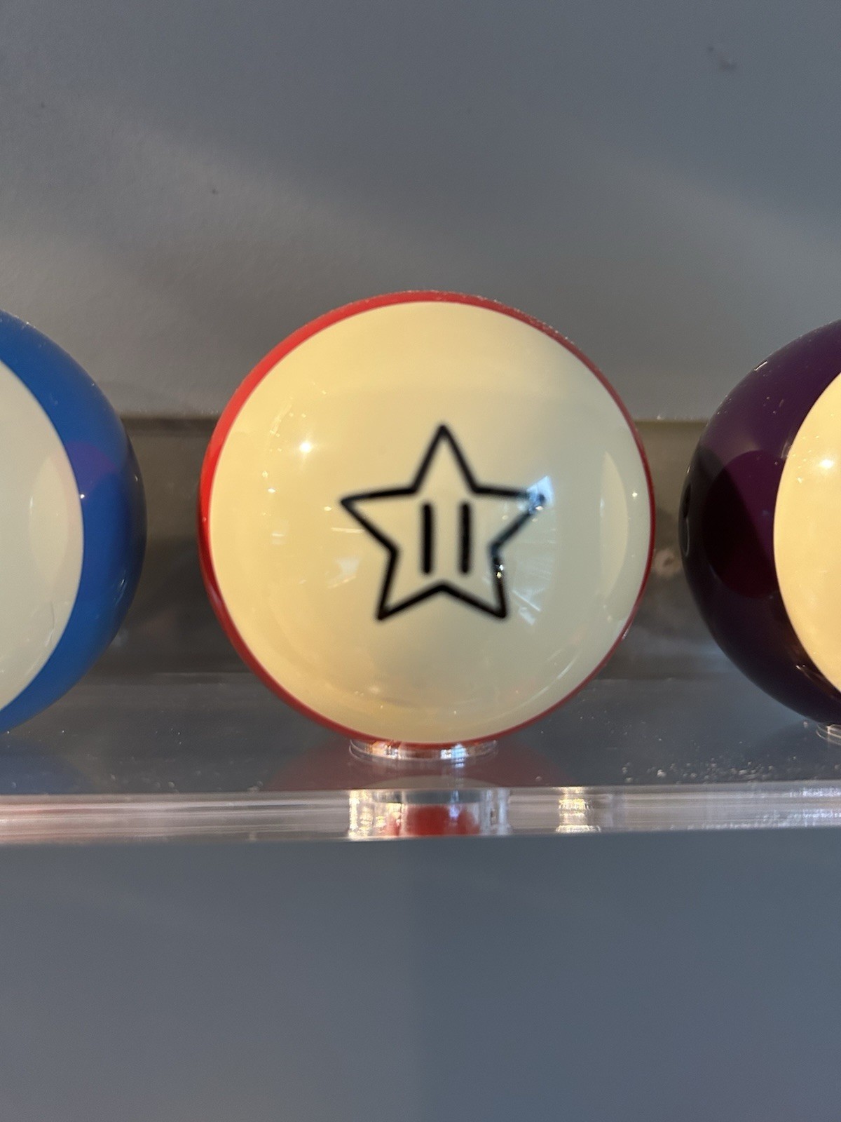Mario Character! (coincidence )American Star Cue Ball Pool Ball Eleven 11 Ball!