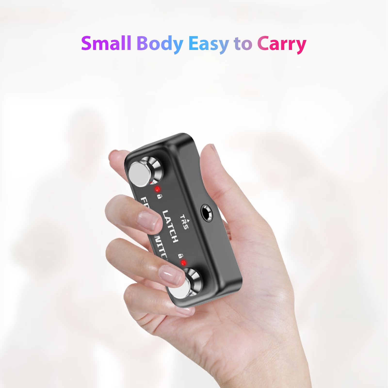 2 Footswitch Pedal Effect Controller Pedal A B Channel Footswitch With HHZL