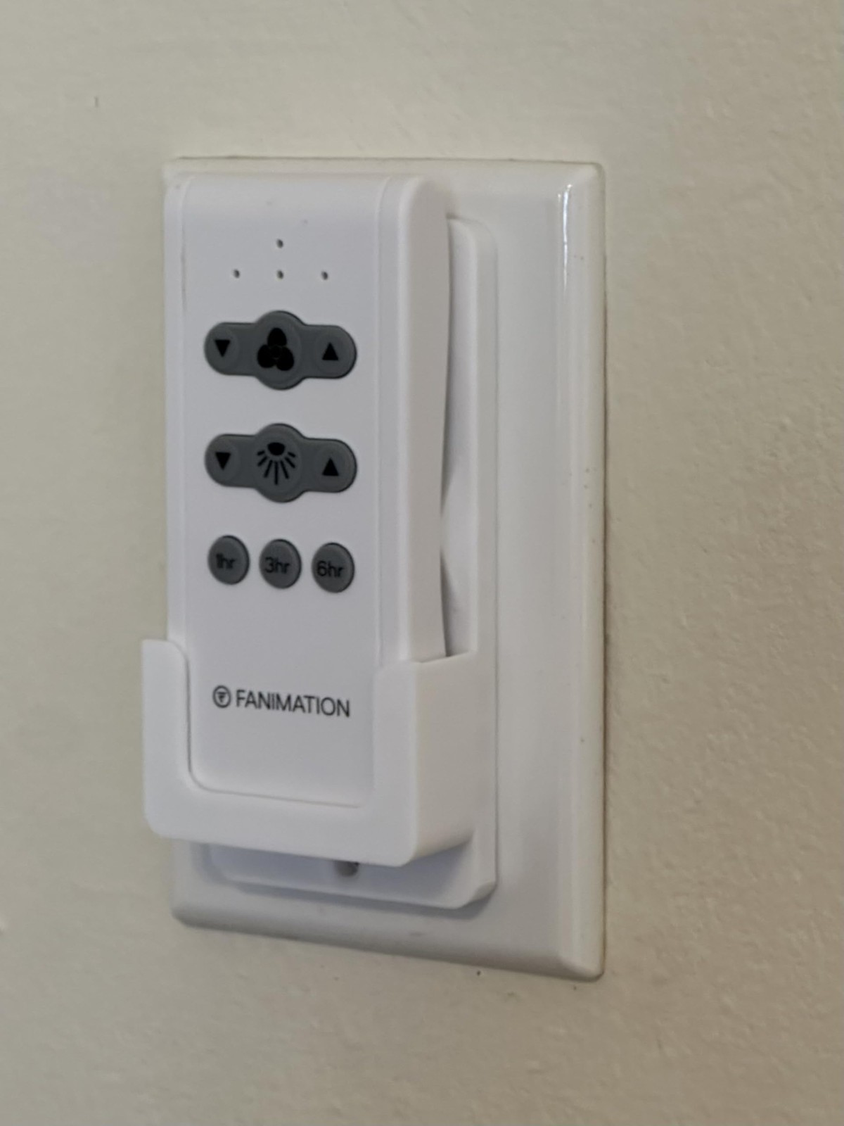 Replacement Wall Mount Holder Compatible with Fanimation CR500 Remote Control...